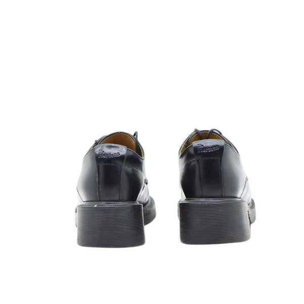 Dr. Martens 8461 scarpa platform nero in pelle numero 38 donna made in England