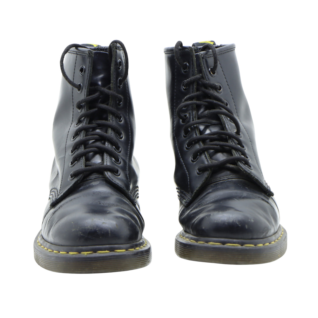Dr. Martens Stivaletto Nero in Pelle Numero 39 Donna