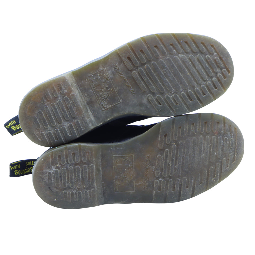 Dr. Martens Stivaletto Nero in Pelle Numero 39 Donna