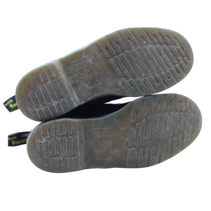 Dr. Martens Stivaletto Nero in Pelle Numero 39 Donna