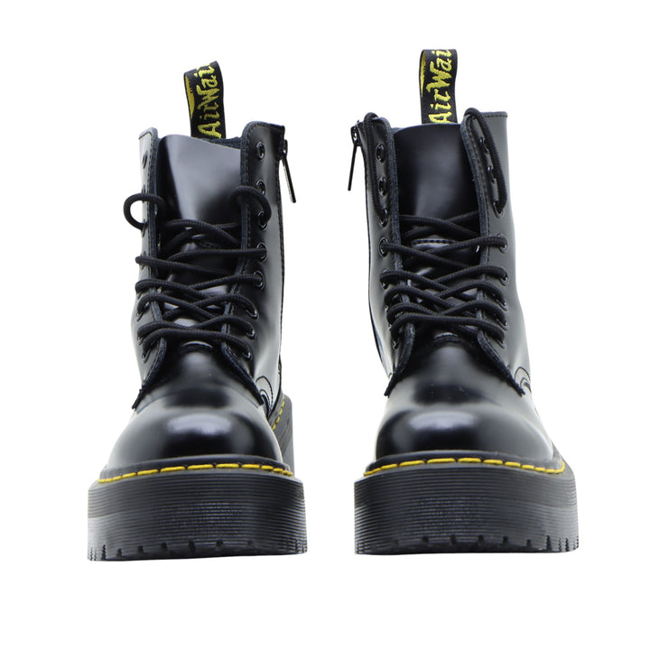 Dr. Martens 1460 Stivaletto Nero in Pelle Numero 41 Donna