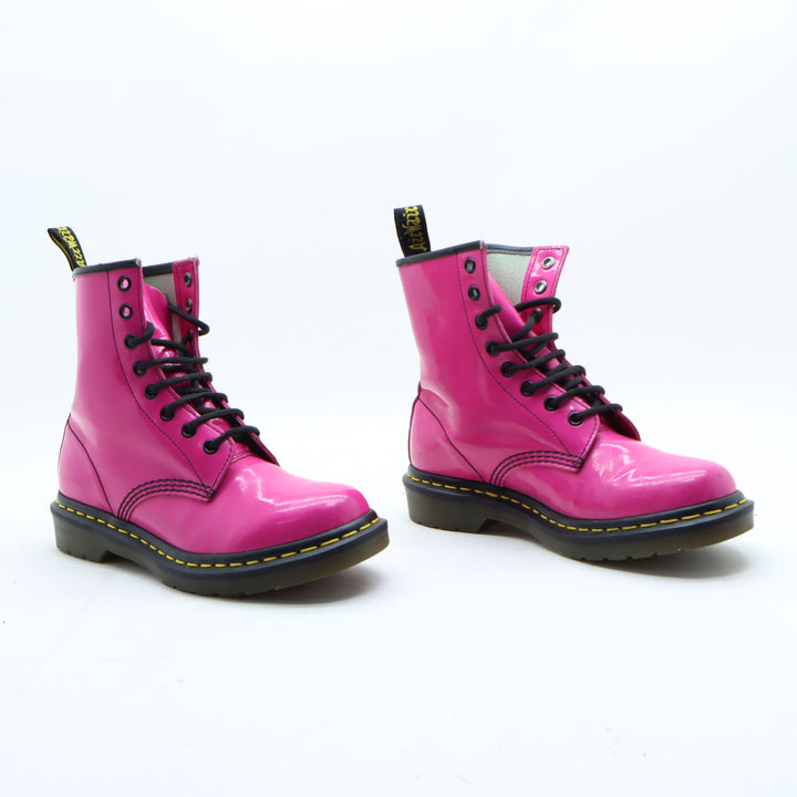 Dr Martens 1460W Stivaletto Nera in Pelle Eu 38 Donna