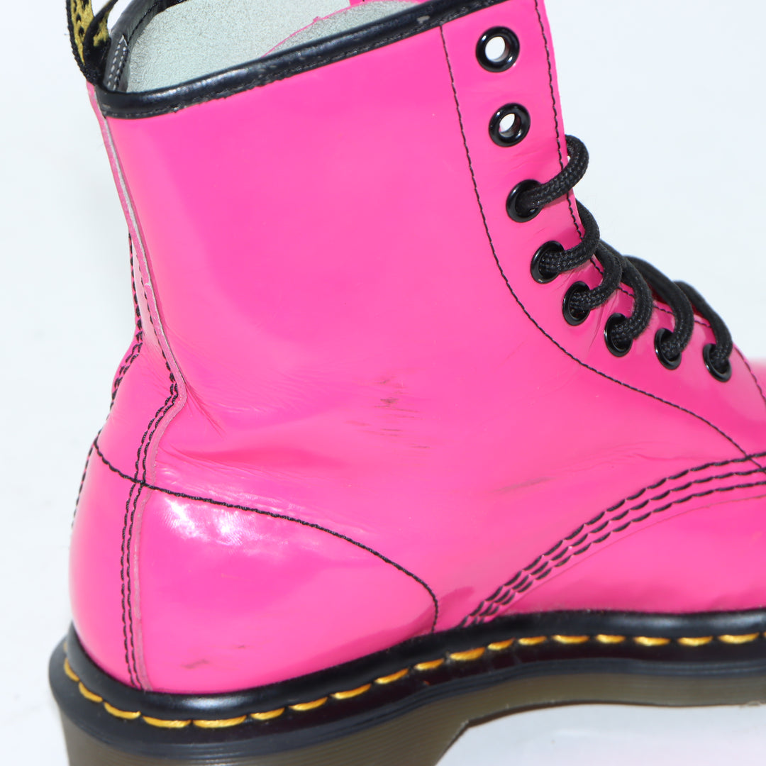 Dr Martens 1460W Stivaletto Nera in Pelle Eu 38 Donna