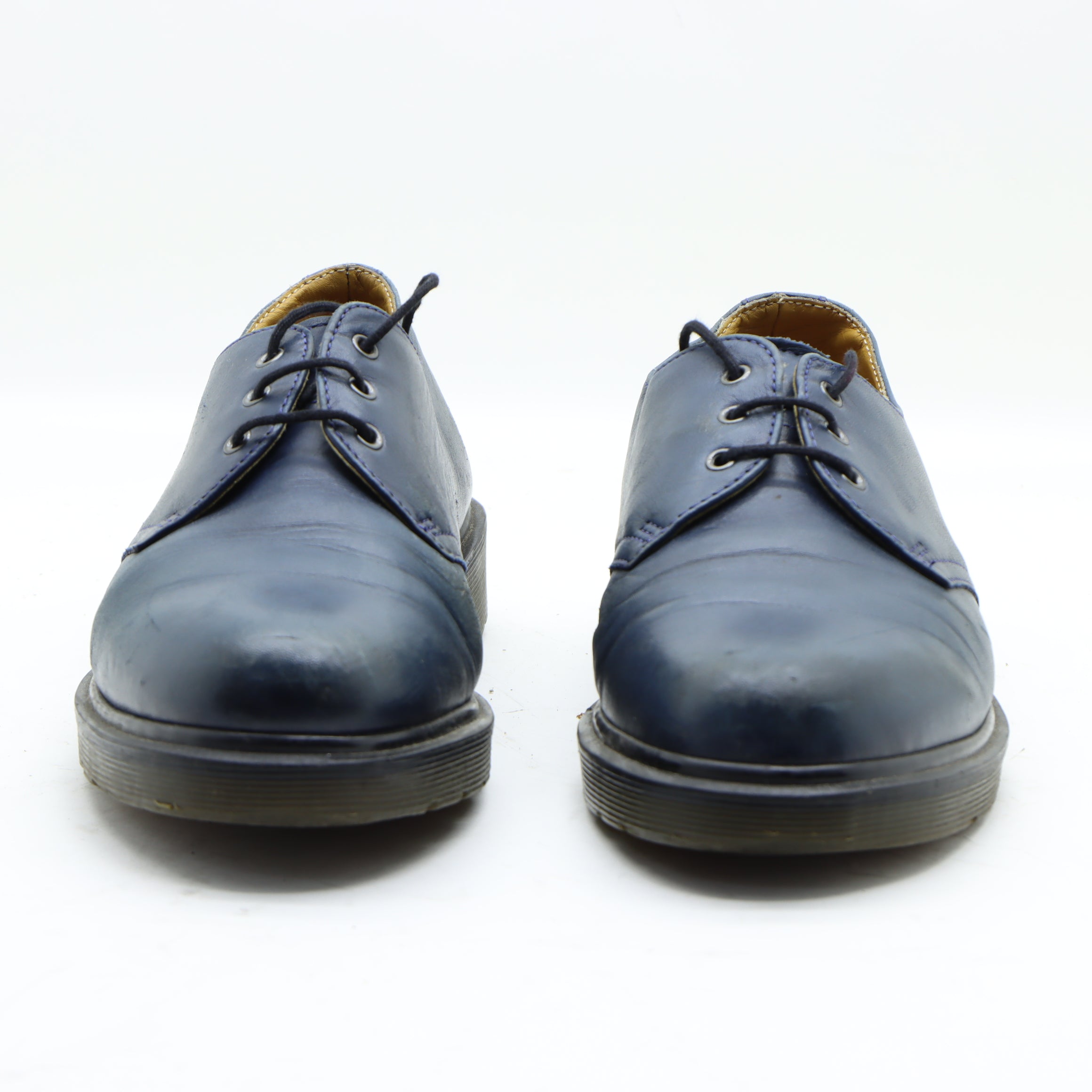 Dr Martens 1461 Scarpa Blu Numero 40 Unisex Vintage Clothing Shop