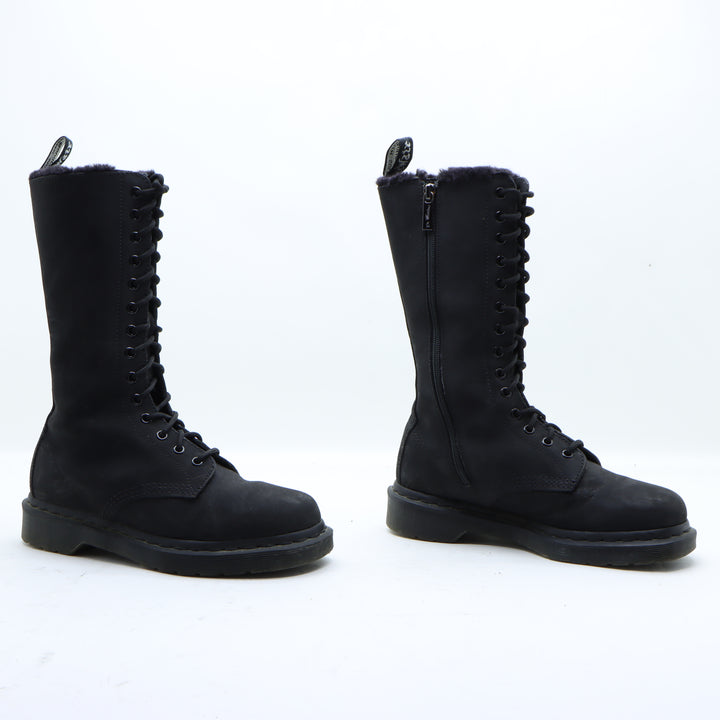 Dr Martens 1B99 F2 Stivale Nero in Tessuto Numero 38 Donna