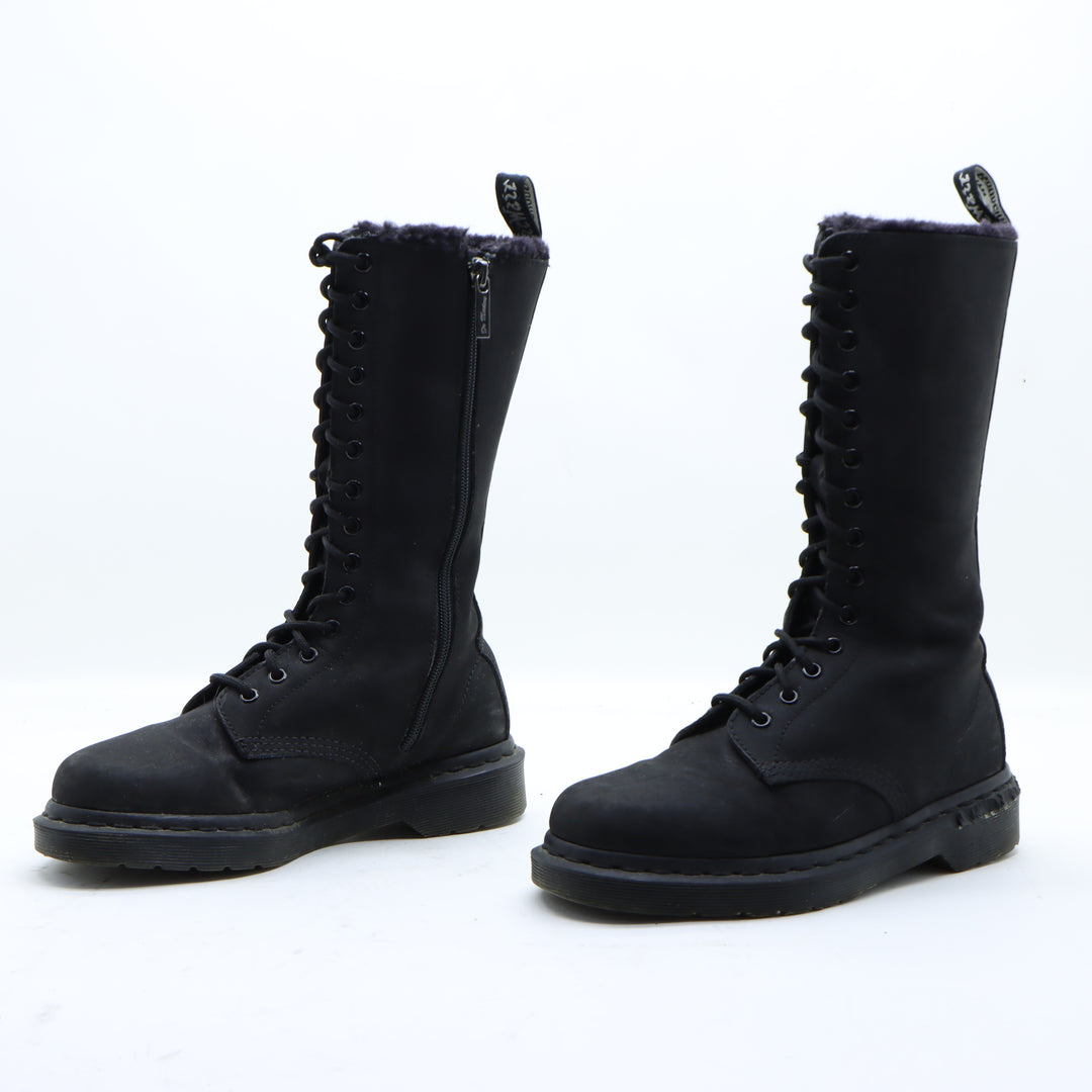 Dr Martens 1B99 F2 Stivale Nero in Tessuto Numero 38 Donna