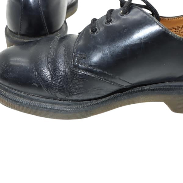 Dr Martens 1461 PW scarpa nera in pelle numero 38 donna