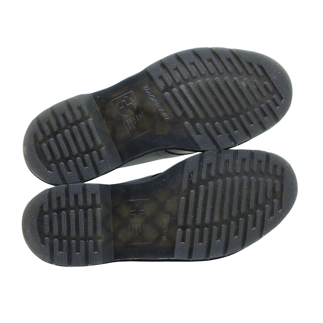 Dr Martens 1461 Scarpa Argento in Pelle Numero 38 Donna