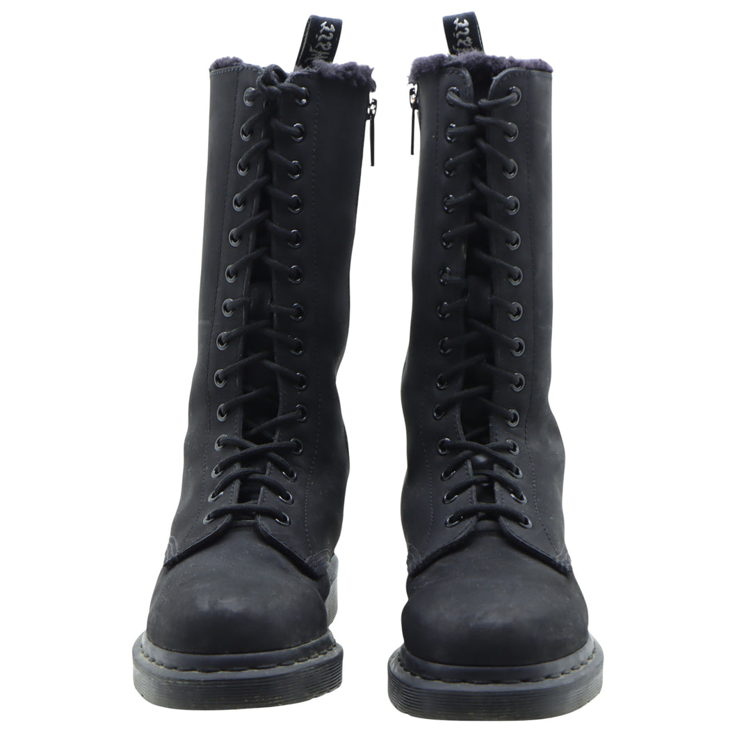 Dr Martens 1B99 F2 Stivale Nero in Tessuto Numero 38 Donna