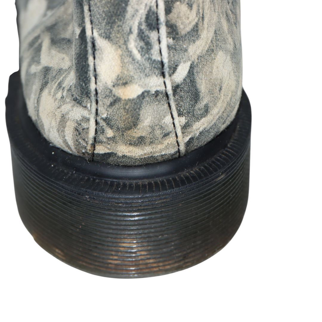Dr Martens AS502 Scarpa Grigia in Pelle Numero 38 Unisex