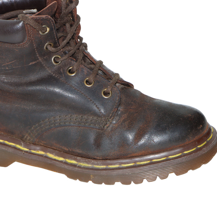 Dr Martens Stivaletto Marrone in Tessuto Numero 38 Unisex Made in England
