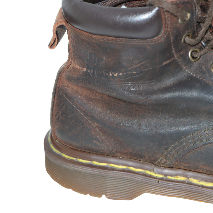 Dr Martens Stivaletto Marrone in Tessuto Numero 38 Unisex Made in England