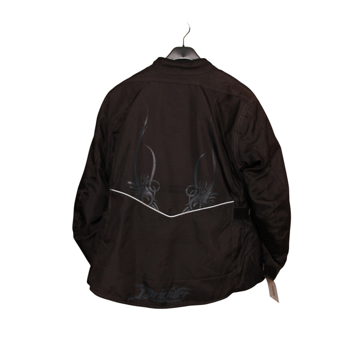 Dririder Giacca da Moto Nera Taglia L Uomo