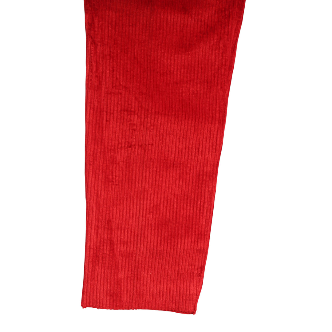 Dublin Mom Fit Jeans in Velluto Rosso Taglia 42 Donna