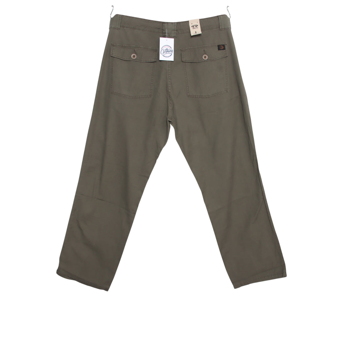 Dunderdon W38 L34 pantalone militare verde da uomo deadstock w/tags