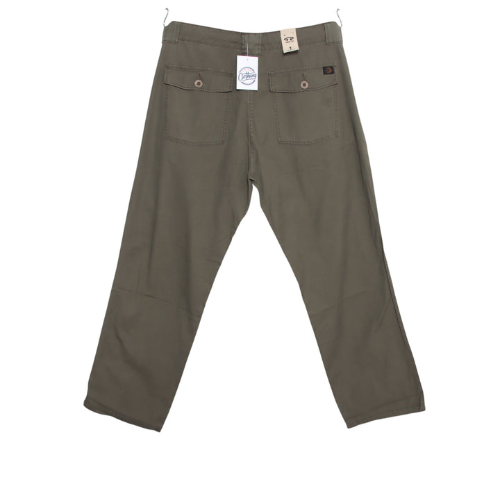 Dunderdon W38 L34 pantalone militare verde da uomo deadstock w/tags