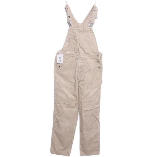 Dungarees Bib Overall salopette di jeans beige taglia L uomo