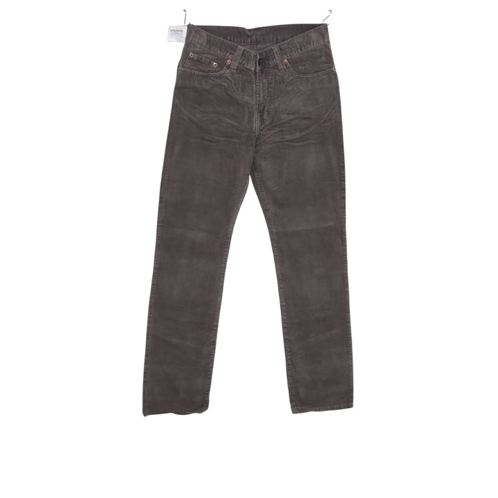 Edwin Dillon Pant W30 L32 pantalone in velluto grigio da uomo deadstock w/tags