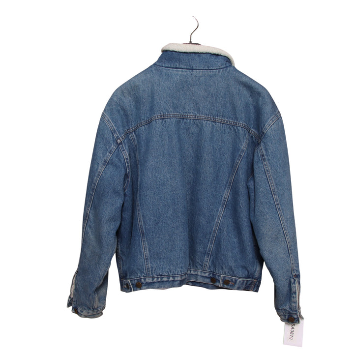 El Plaza giacca di jeans sherpa denim taglia M donna