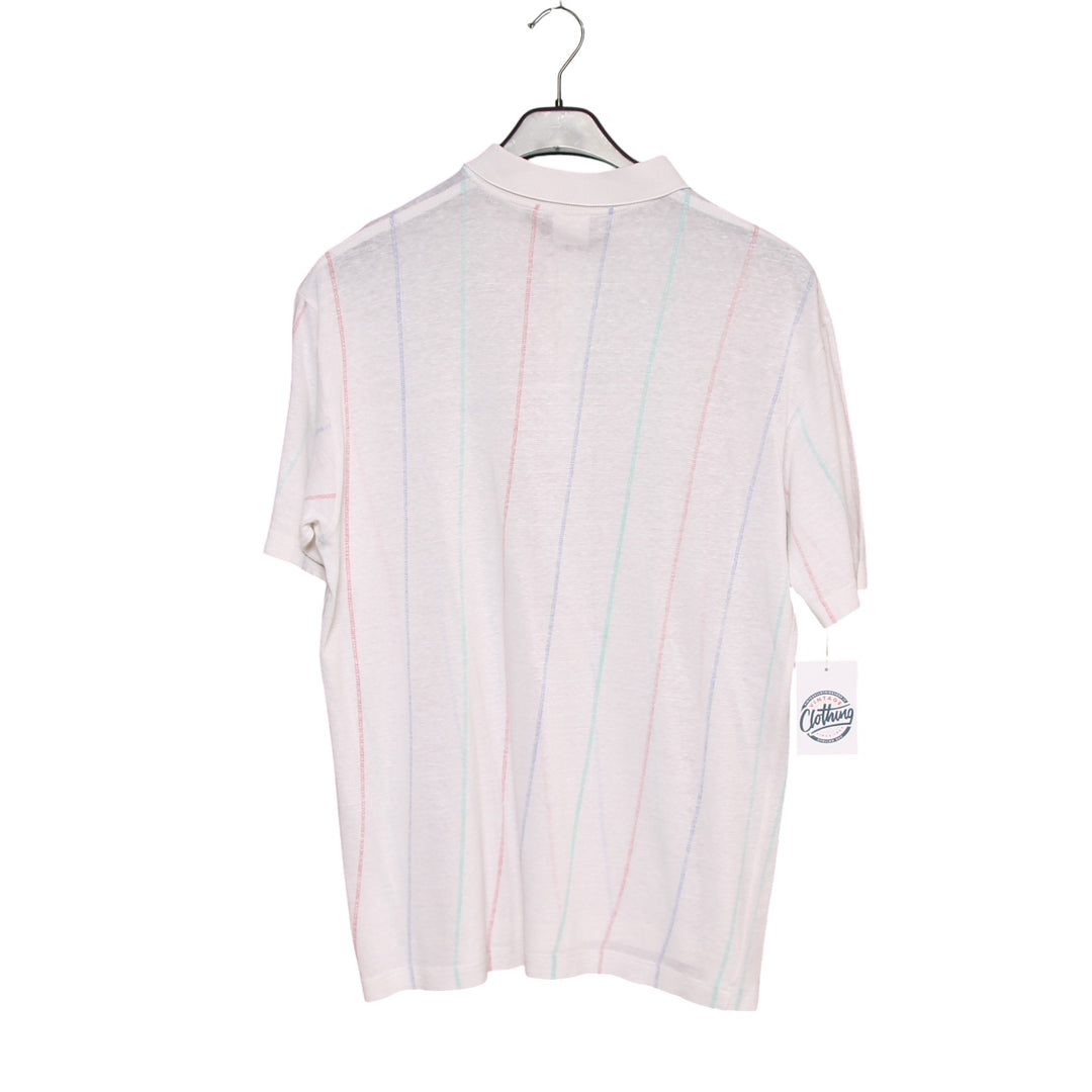 Ellesse Polo Vintage 70' Bianca Unisex
