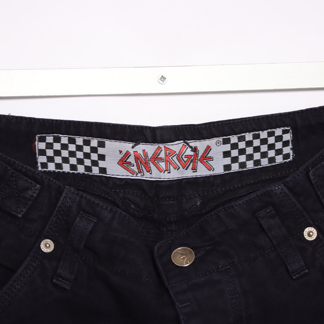 Energie W32 jeans work in denim viola da uomo