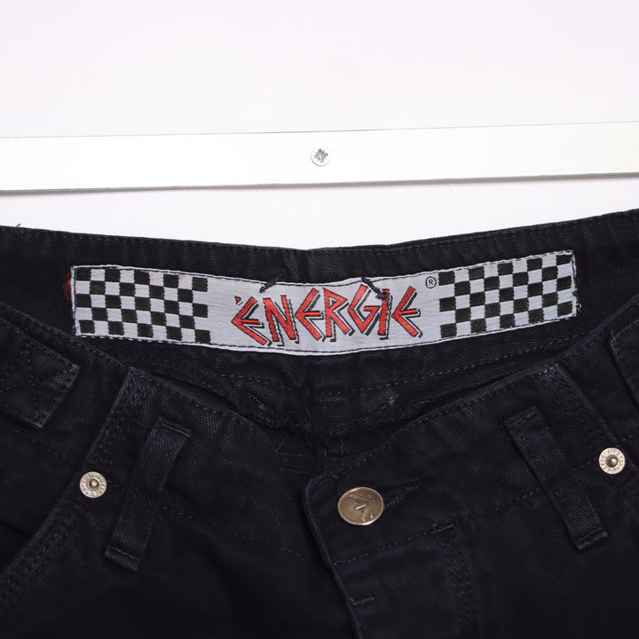 Energie W32 jeans work in denim viola da uomo