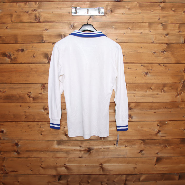 Erima Maglia da Calcio Vintage Bianca Taglia M Uomo Made in W. Germany