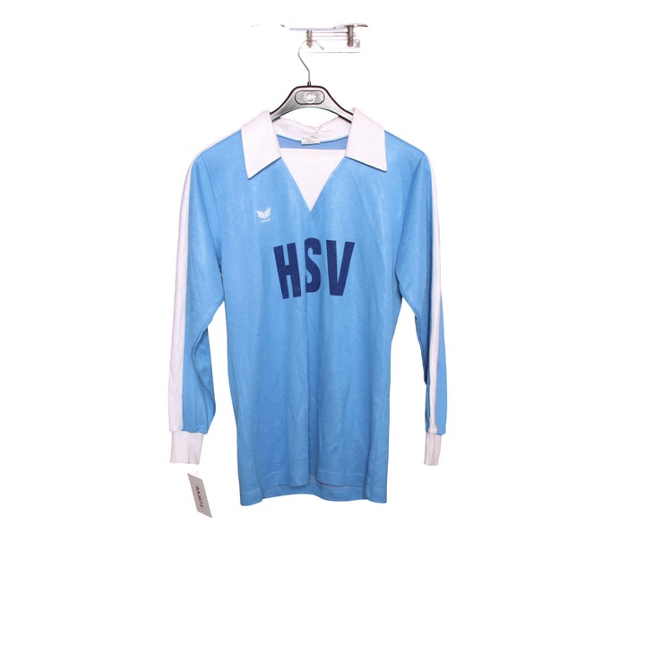 Erima Hamburg Maglia da Calcio Vintage Blu Taglia M Uomo Made in W. Germany