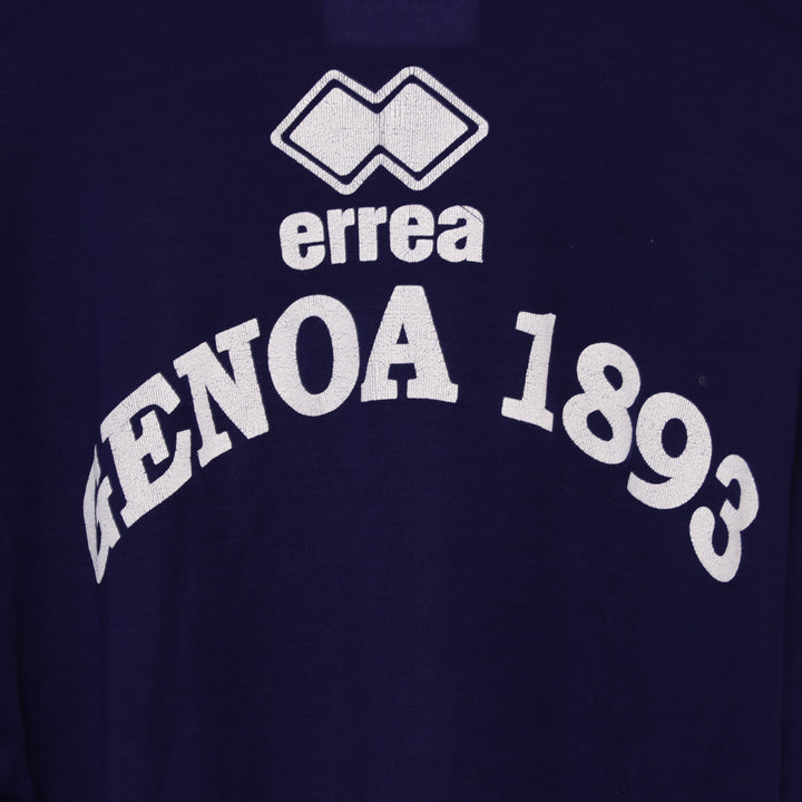 Errea Genoa Maglia da Calcio Vintage Blu Taglia L Uomo