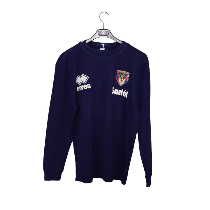 Errea Genoa Maglia da Calcio Vintage Blu Taglia L Uomo