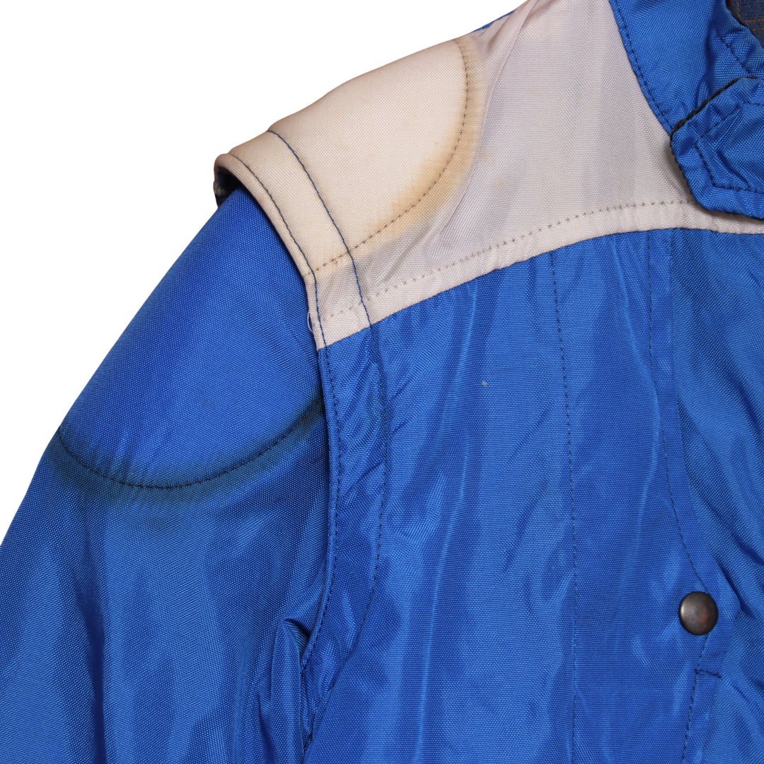 Erregi Giacca da Moto Enduro Vintage Blu Taglia M Uomo