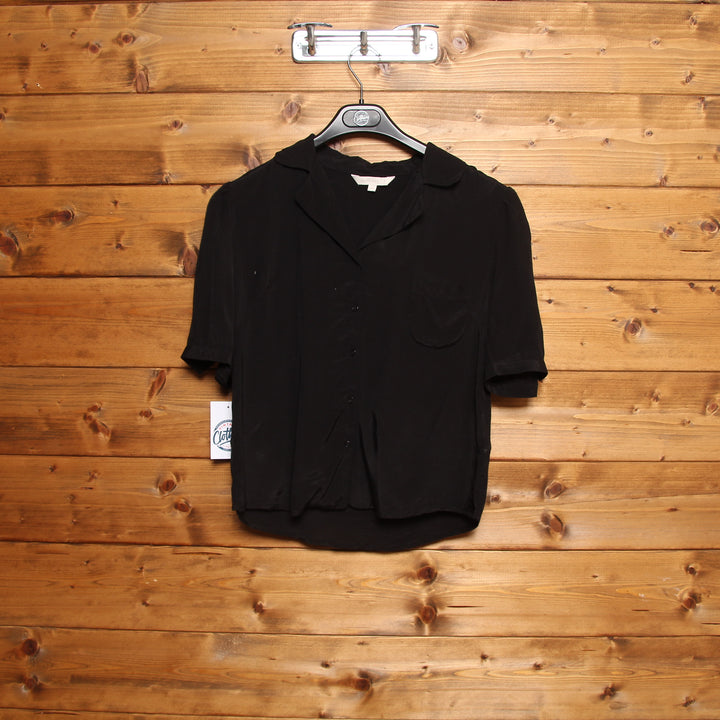 Eryn Brinie Camicia Nera Taglia XS Donna Made in Korea