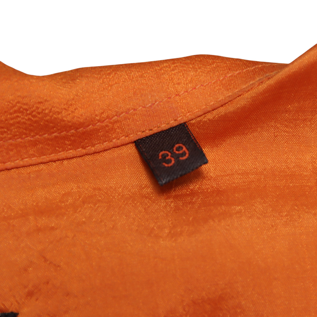 Etro Camicia Arancione Taglia M Uomo