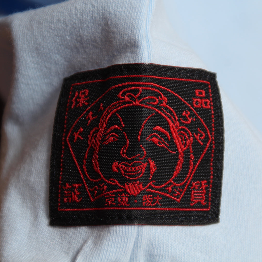 Evisu T-Shirt Vintage Azzurro Taglia M Donna