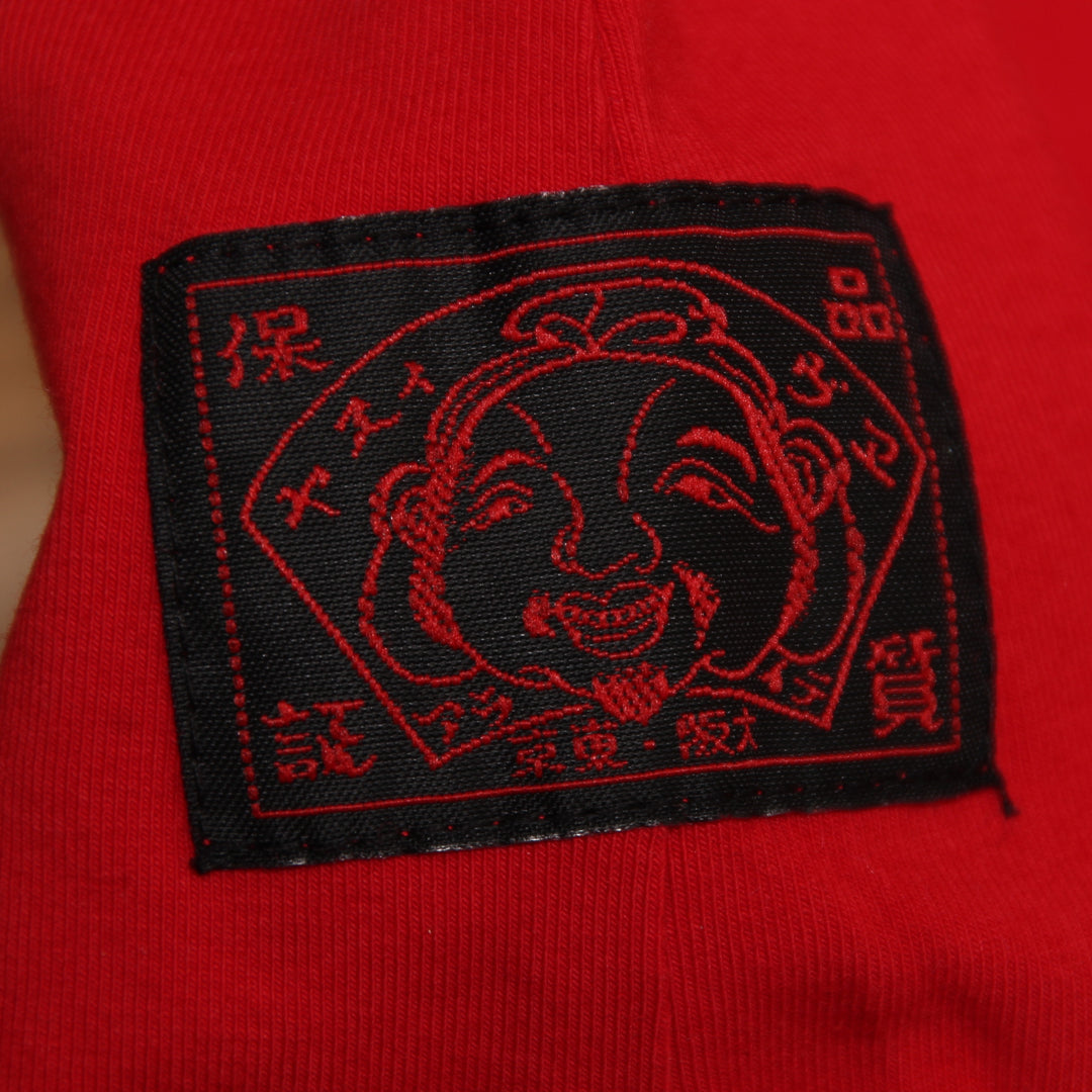 Evisu T-Shirt Vintage Rossa Taglia S Donna