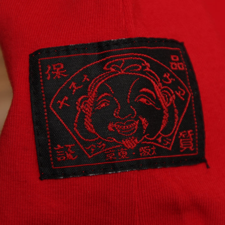 Evisu T-Shirt Vintage Rossa Taglia S Donna