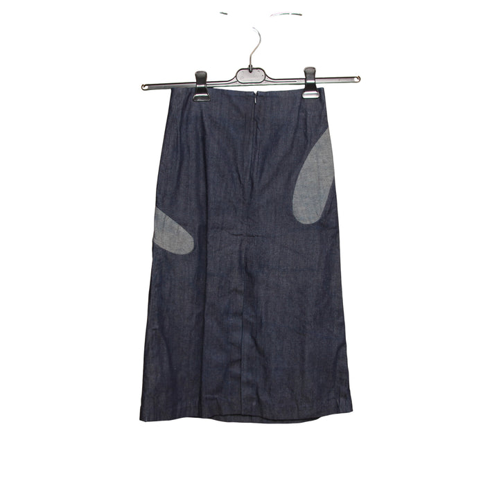 Evisu Gonna di Jeans Denim Taglia 36 Donna