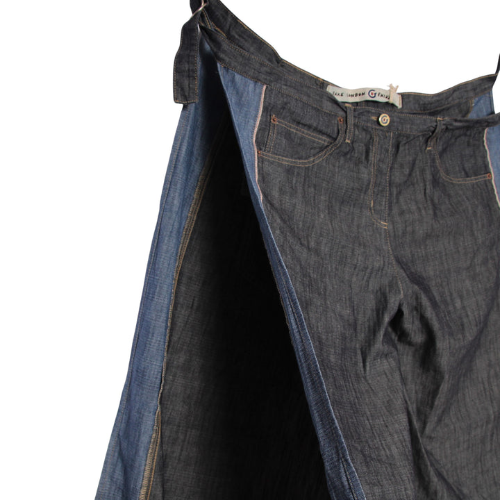 Fake London Genius Jeans Denim Taglia S Unisex Deadstock w/Tags