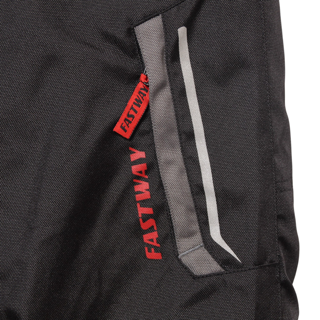 Fast Way Pantalone da Moto Touring Nero Taglia 40 Uomo