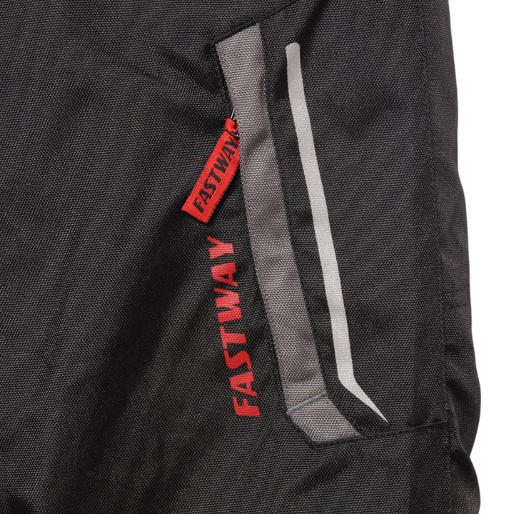 Fast Way Pantalone da Moto Touring Nero Taglia 40 Uomo