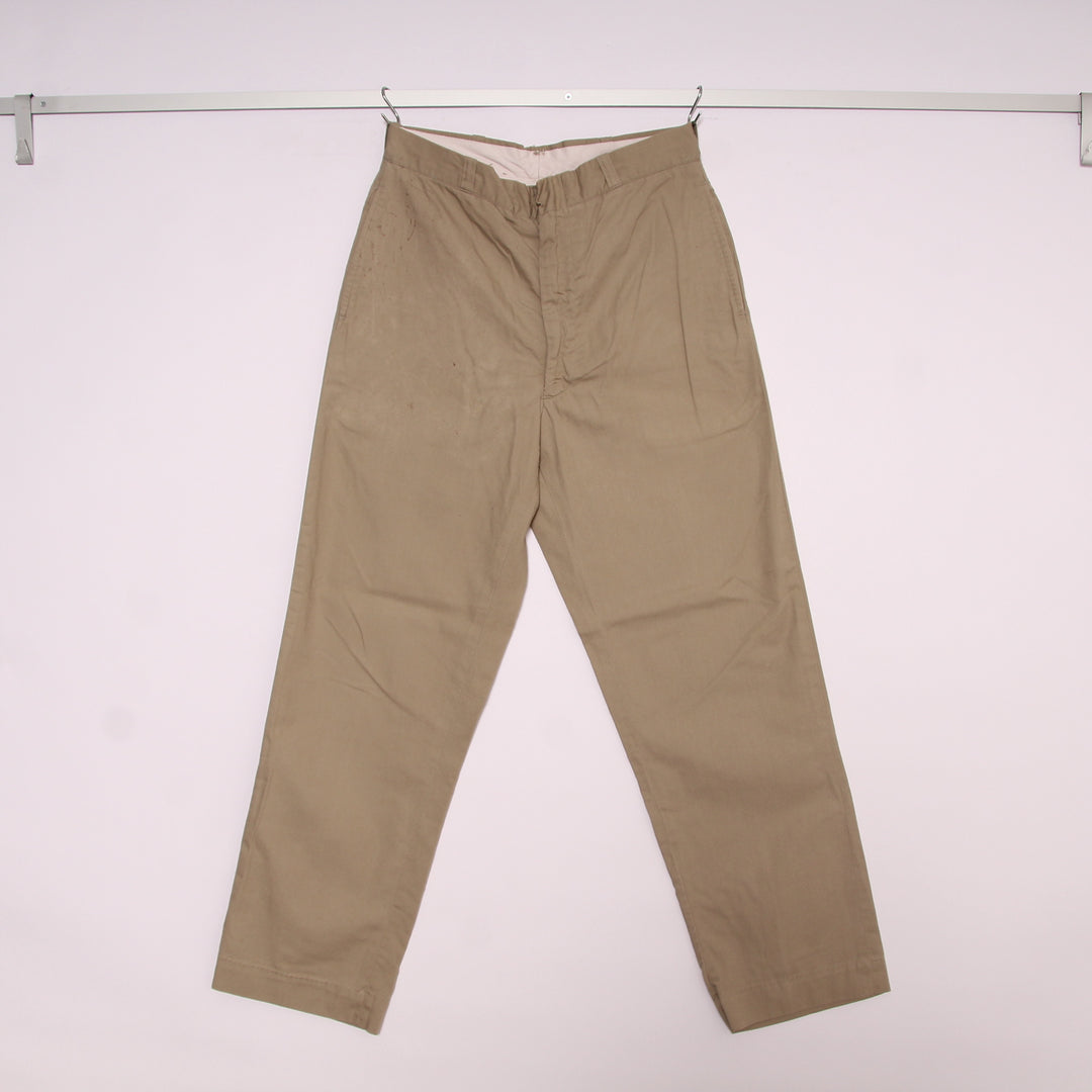 Fatigue OG Chino Pant US Army Type 1 Vintage Beige W32 L31 Uomo