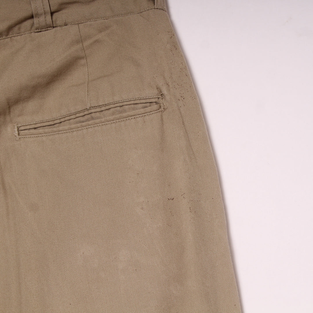 Fatigue OG Chino Pant US Army Type 1 Vintage Beige W32 L31 Uomo