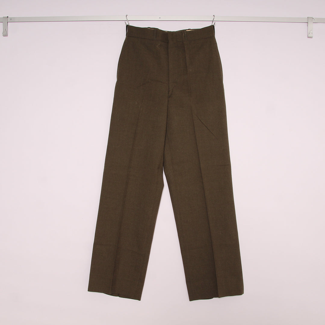 Fatigue OG US Army Wool Pant Vintage 70/80' Marrone W30 L36 Uomo