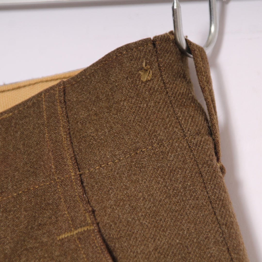 Fatigue OG Wool Pant US Army Vintage 50' Marrone W29 L32 Unisex