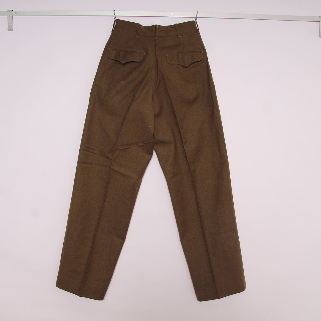 Fatigue OG Wool Pant US Army Vintage 50' Marrone W29 L32 Unisex