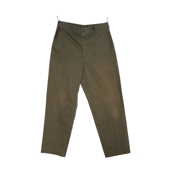 Fatigue OG 507 Pant US Army Vintage 70/80 Verde W34 L33 Uomo