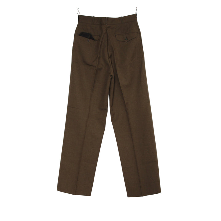 Fatigue OG US Army Wool Pant Vintage 70/80' Marrone W30 L36 Uomo