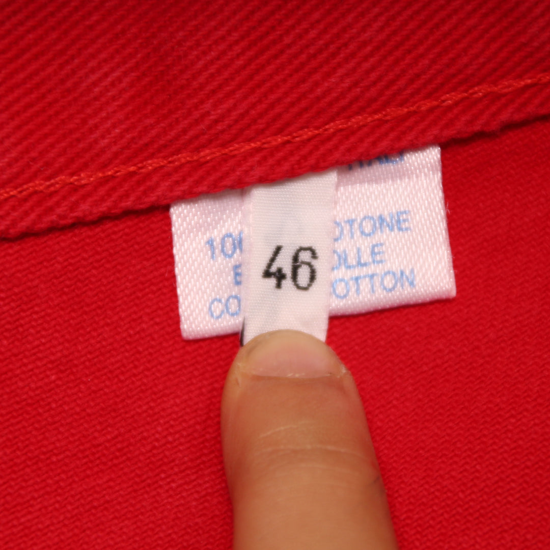 Fisico Short Jeans Rosso Taglia 46 Donna