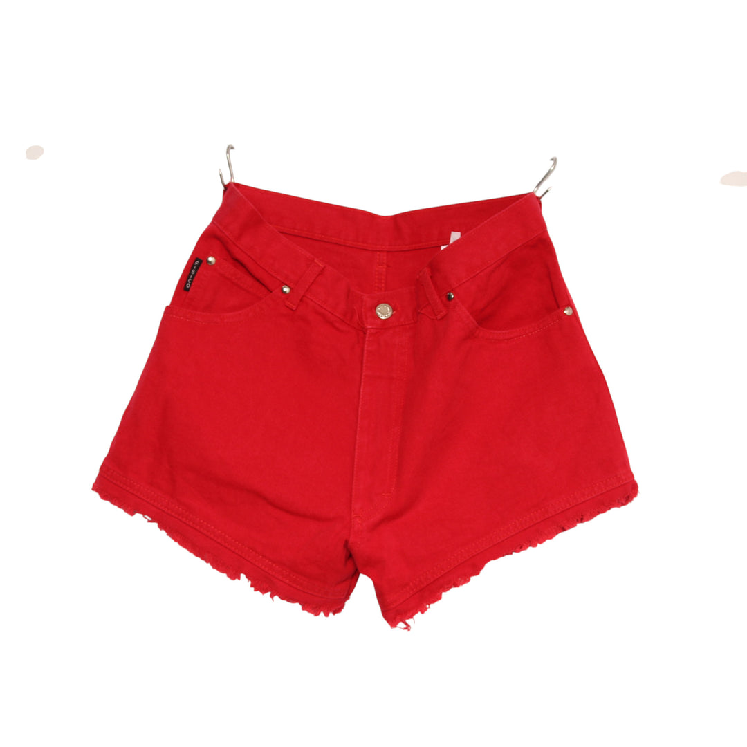 Fisico Short Jeans Rosso Taglia 46 Donna