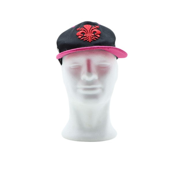 Florence cappello nero e fucsia unisex